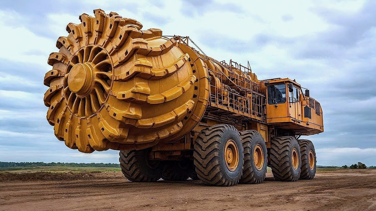 5 самых мощных тяжелых машин, которые меняют мир!