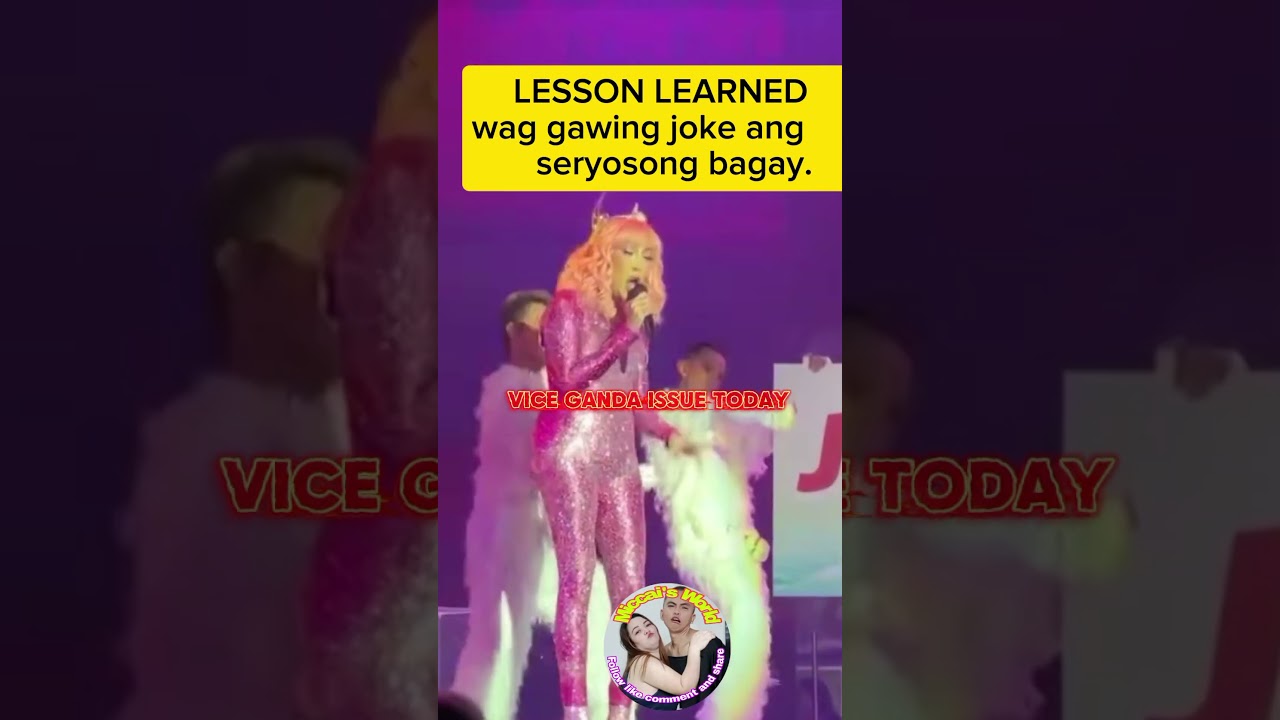 Vice Ganda trending issue today 