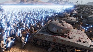 500,000 JEDI VS MODERN ARMY - UEBS 2 - Ultimate Epic Battle Simulator 2 screenshot 5