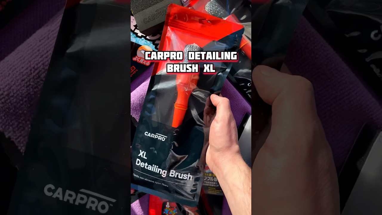 CarPro Detailing Brush XL 🤯 