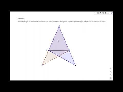 Euclid's Proposition 5