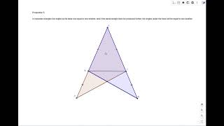 Euclid's Proposition 5