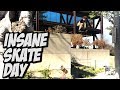 INSANE SKATE DAY WITH DARRIUS AND MAURICE JORDAN !!! - NKA VIDS -