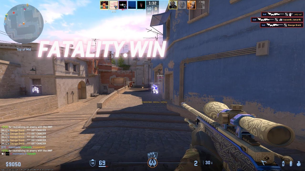 #cs2 Raging in Premier Highlights ft. Fatality.win [VAC Can’t Handle This]