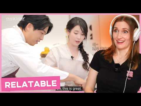 IU's Guilt Free Late Night Snack Recipe with Chef Anh Reaction (RELATABLE!!)
