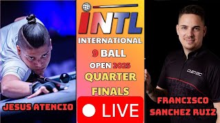 Download Lagu QUARTER FINALS | JESUS ATENCIO - FRANCISCO SANCHEZ RUIZ | INTERNATIONAL 9 BALL OPEN 2025 MP3