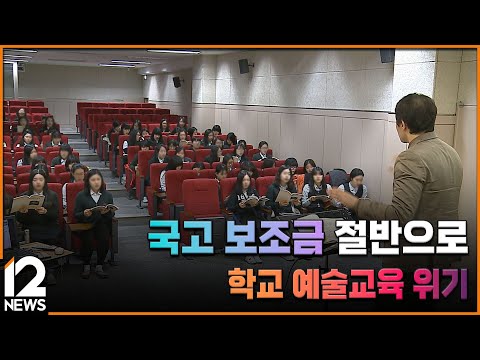 국고 보조금 절반으로…학교 예술교육 <strong>위기</strong> / EBS뉴스 <strong>2024</strong>. 09. 27