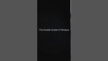 The Double Cluster of Perseus through my telescope!