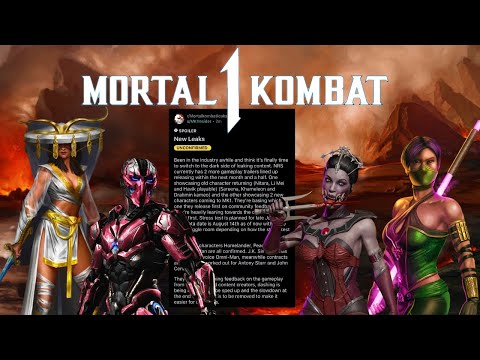 Mortal Kombat 1 leaks reveal new fighters and a possible story expansion as  DLC - Mirror Online