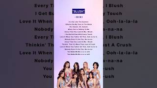 BINI ~ Blush ( Lyrics) #short #lyrics #english #new #pop #song #bini
