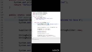 #shorts #java #javainterviewquestions #supplier #functionalinterface
