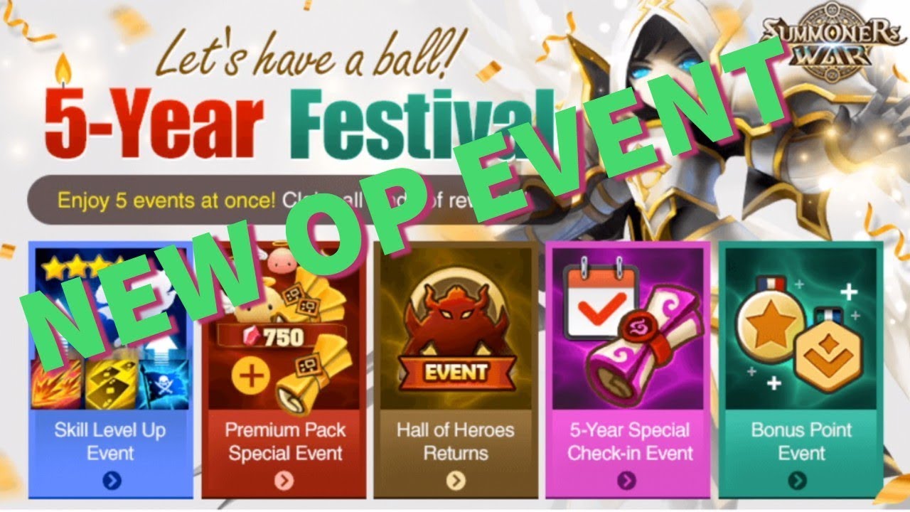 SUMMONERS WAR - 2019 HOH RETURNS EVENT BREAKDOWN - Beginner guide