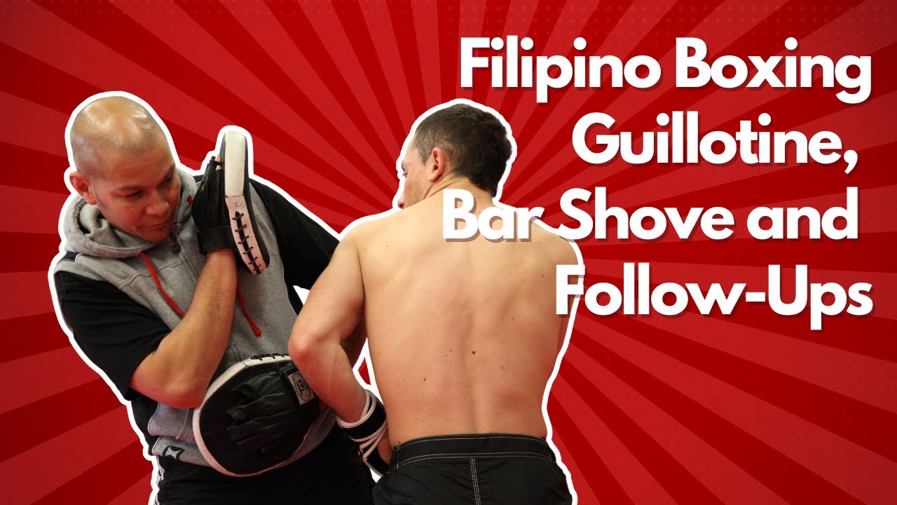 From Strikes to Clinch: Entry, Guillotine, Bar Shove and Follow-Ups