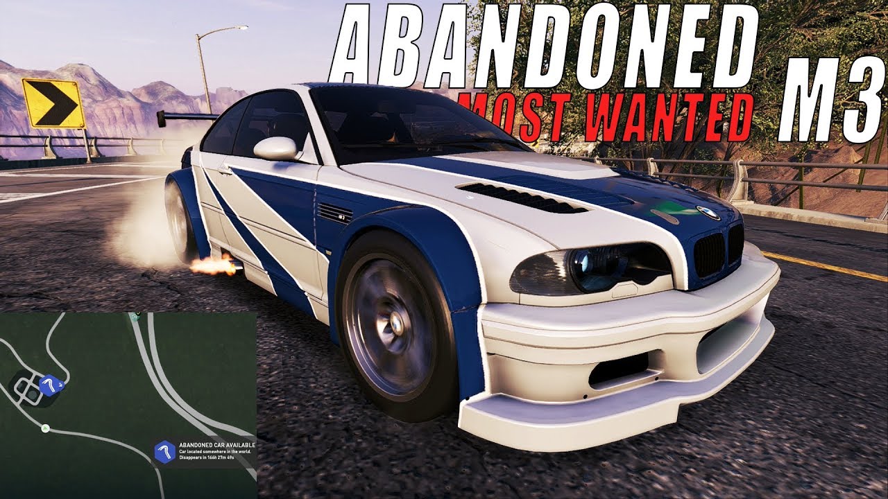 NEW ABANDONED CAR THE ICONIC NFS MOST WANTED M3 | Need For Speed Payback