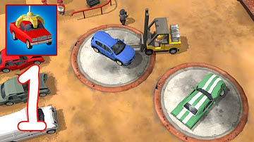 Scrapyard Tycoon Idle Gameplay Walkthrough Part 1 (Android,IOS)