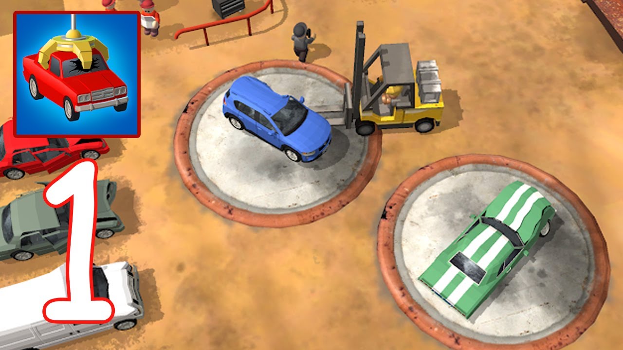 Scrapyard Tycoon Idle Gameplay Walkthrough Part 1 (Android,IOS)