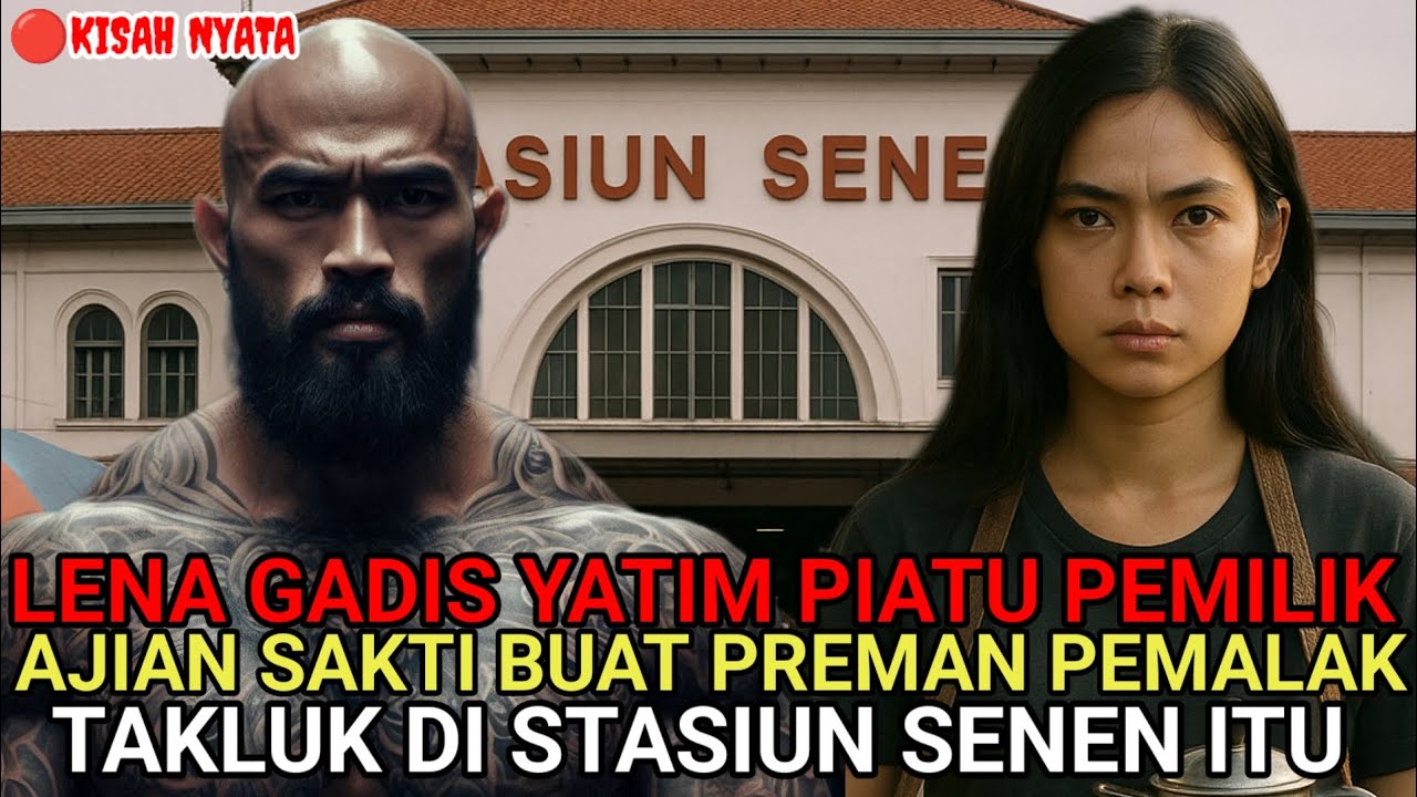 STASIUN SENEN GEGER‼️LENA GADIS CANTIK PEMILIK AJIAN SAKTI TAKLUKAN PREMAN PEMALAK YANG KEJAM ITU