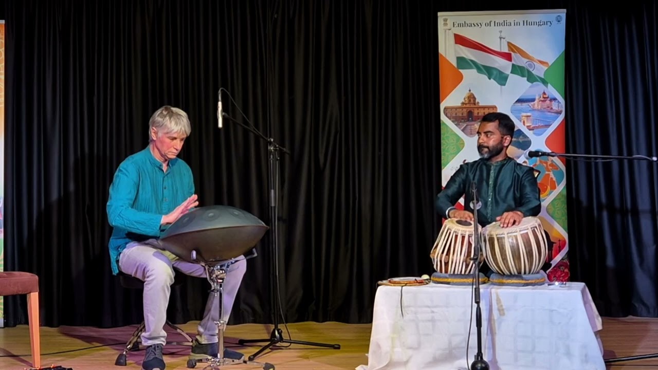 Spring Mood | Tabla & Handpan Duet | Durgesh Kanwal x Gabor Korosi