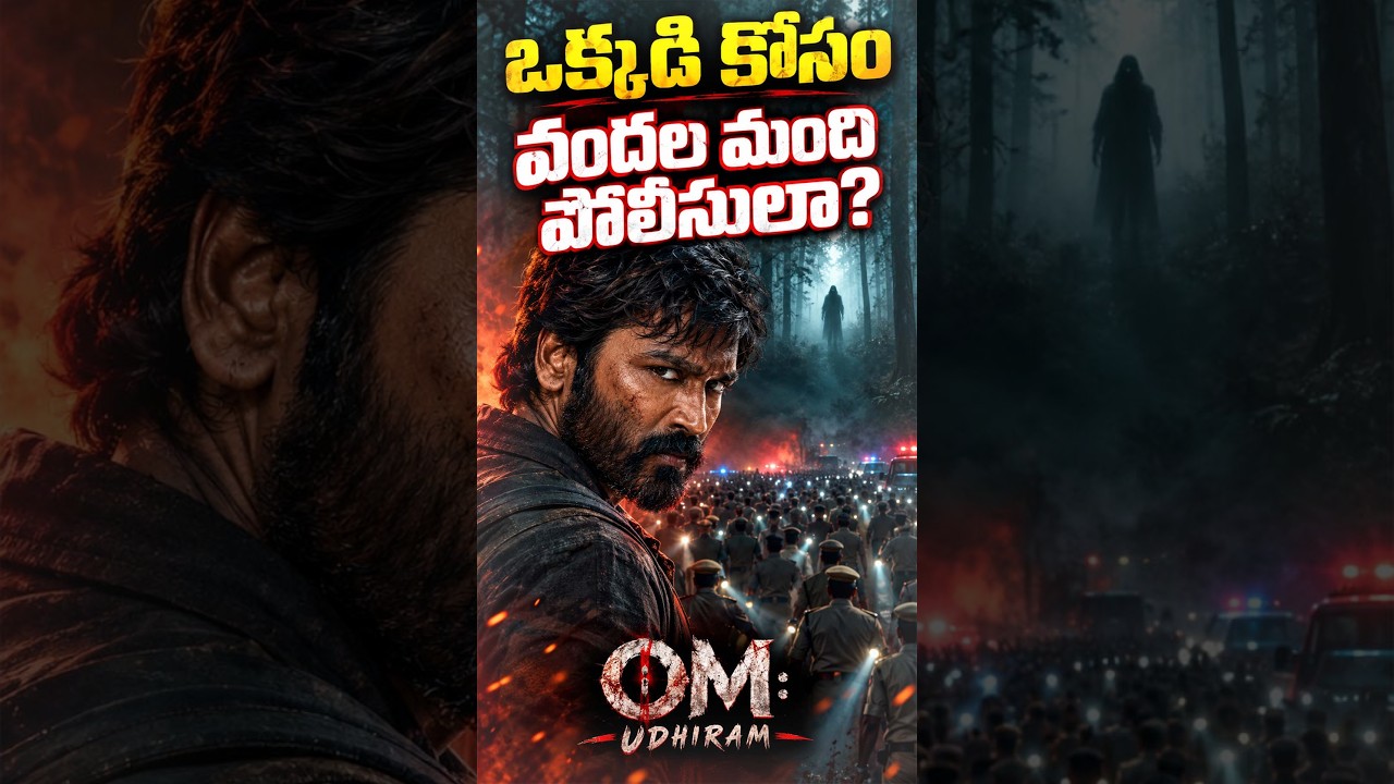 ఒక్కడి కోసం వందల మంది పోలీసులా? | Dhanush OM: Udhiram Movie Update #shorts #tollywood #kollywood