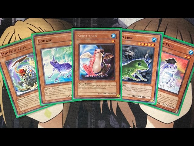My Frog Yugioh Deck Profile for Post October 2022 Banlist - YouTube