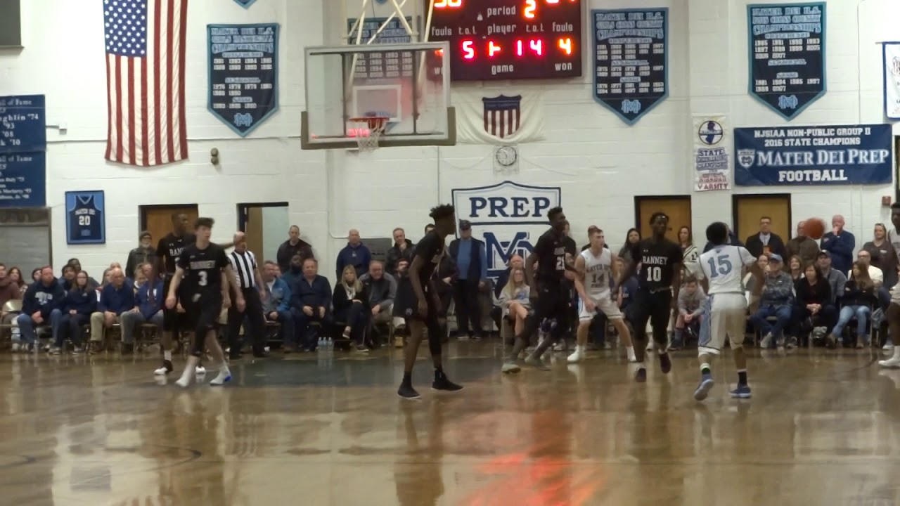 Alexander Rice knocks down a three
