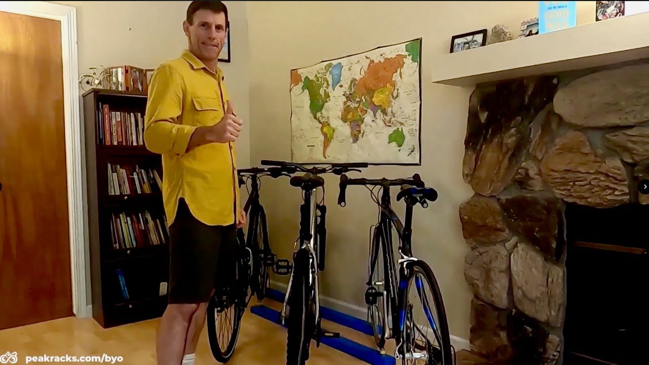 It’s That Easy! Peak Racks BYO Three Slot Angled Bike Rack YouTube