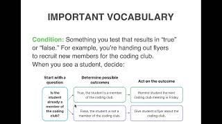 Conditional code