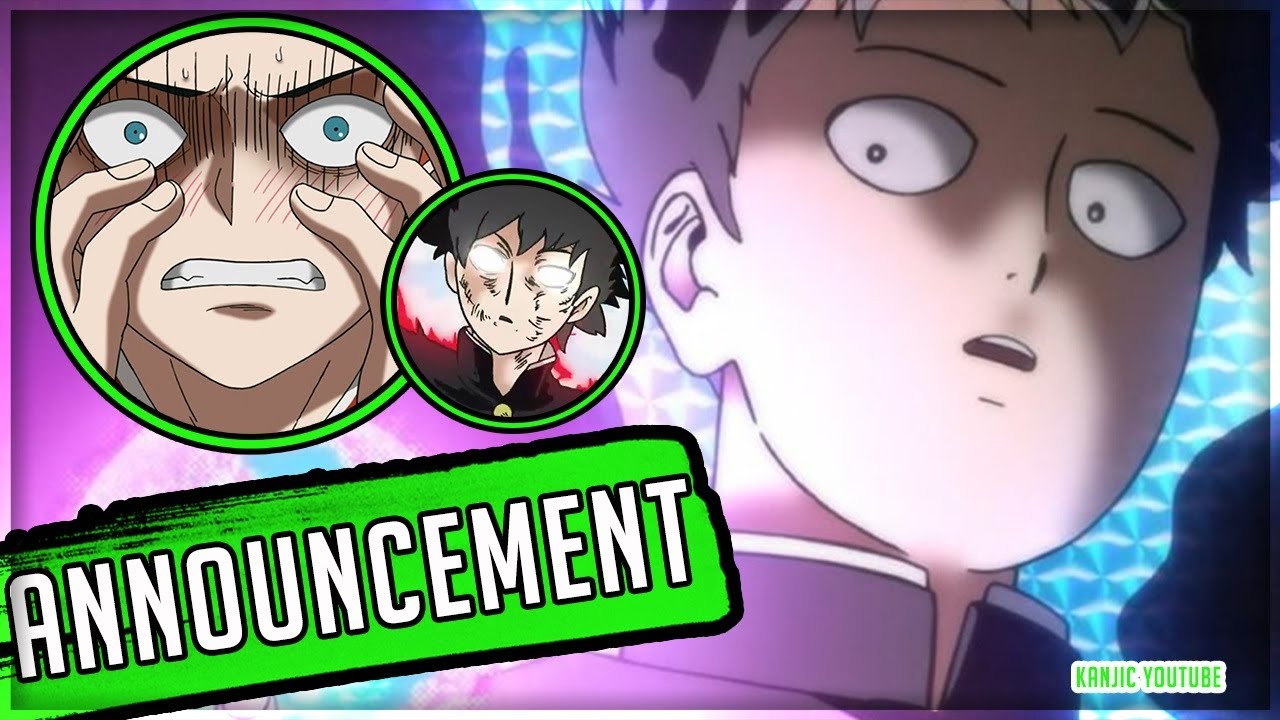 Mob Psycho 100 Season 3 RELEASE DATE Situation Clarification