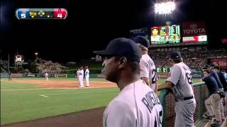 2012/08/28 NESN disputes Aybar hit
