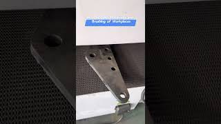Flat Surface Deburring and Brushing of Workpieces #polishing #grinding#deburring #deburringmachine