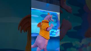 Meeting Figment at Epcot Walt Disney World - one little spark - #disney #figment #epcot