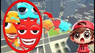 My Drone Catches Sprunki Tapes Simon Pink Sky Phases 1-4 In Real Life In Garrys Mod