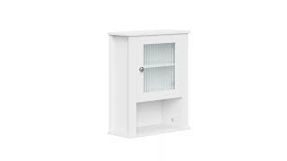 Riverridge Home Prescott Single Door Wall Cabinet