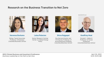 Research on the Business Transition to Net Zero