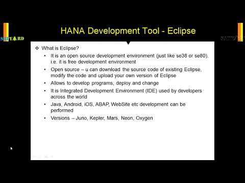 HDB   024   What is Eclipse