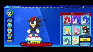 Showing My Characters And There Private Own Emotes In Sonic Rumble Aka Fall Guys But Sonic