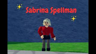 Sabrina Spellman Gameplay - Heroes Online World  Roblox