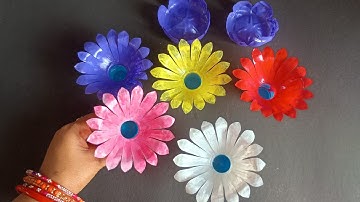 3 Awesome & Easy Plastic Bottle Flower Craft Ideas | Plastic Bottle Home Decoration Ideas