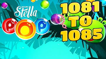 Angry Birds Stella Pop Levels {1081 To 1085} Walkthrough For Android & iOS