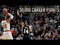NBA Players Scoring Their 30,000 Points