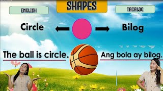 Different Shapes in English and Tagalog