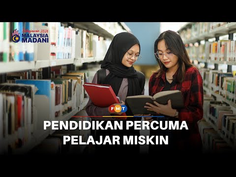 Pendidikan percuma buat 5,800 pelajar miskin ke IPTA