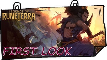First Look Full Tutorial Guide (01) LEGENDS OF RUNETERRA Gameplay | League of Legends Card Game