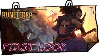 First Look Full Tutorial Guide (01) LEGENDS OF RUNETERRA Gameplay | League of Legends Card Game screenshot 3