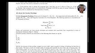 Solving my Design and Analysis of Algorithms Lab Assignment