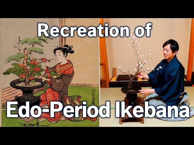 Complete Recreation | Ikebana Master Recreates Edo-Period Ikebana