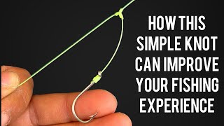 Super Easy Way To T-Knot || tangle free || fishing knots
