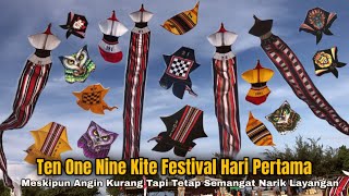 Lomba Layangan Perdana Di Mertasari !! Ten One Nine Kite Festival Hari Pertama