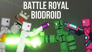 Battle Royal Biodroid - Who Will Survive At Last People Playground 1.17