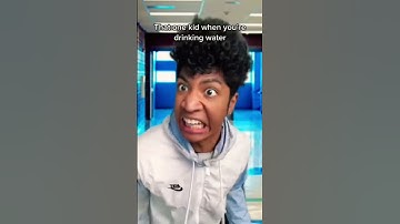 Thumbnail of When you Drink Water and Hear this: 😂 #shorts